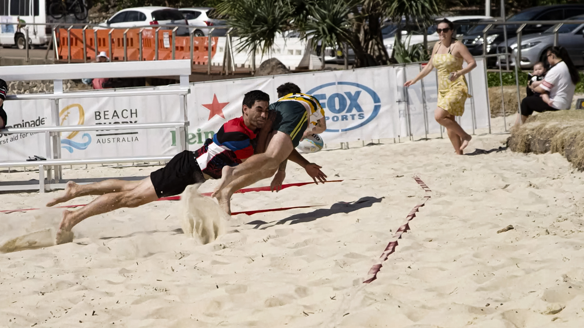 Rj Media Gold Coast Beach 5's Rugby