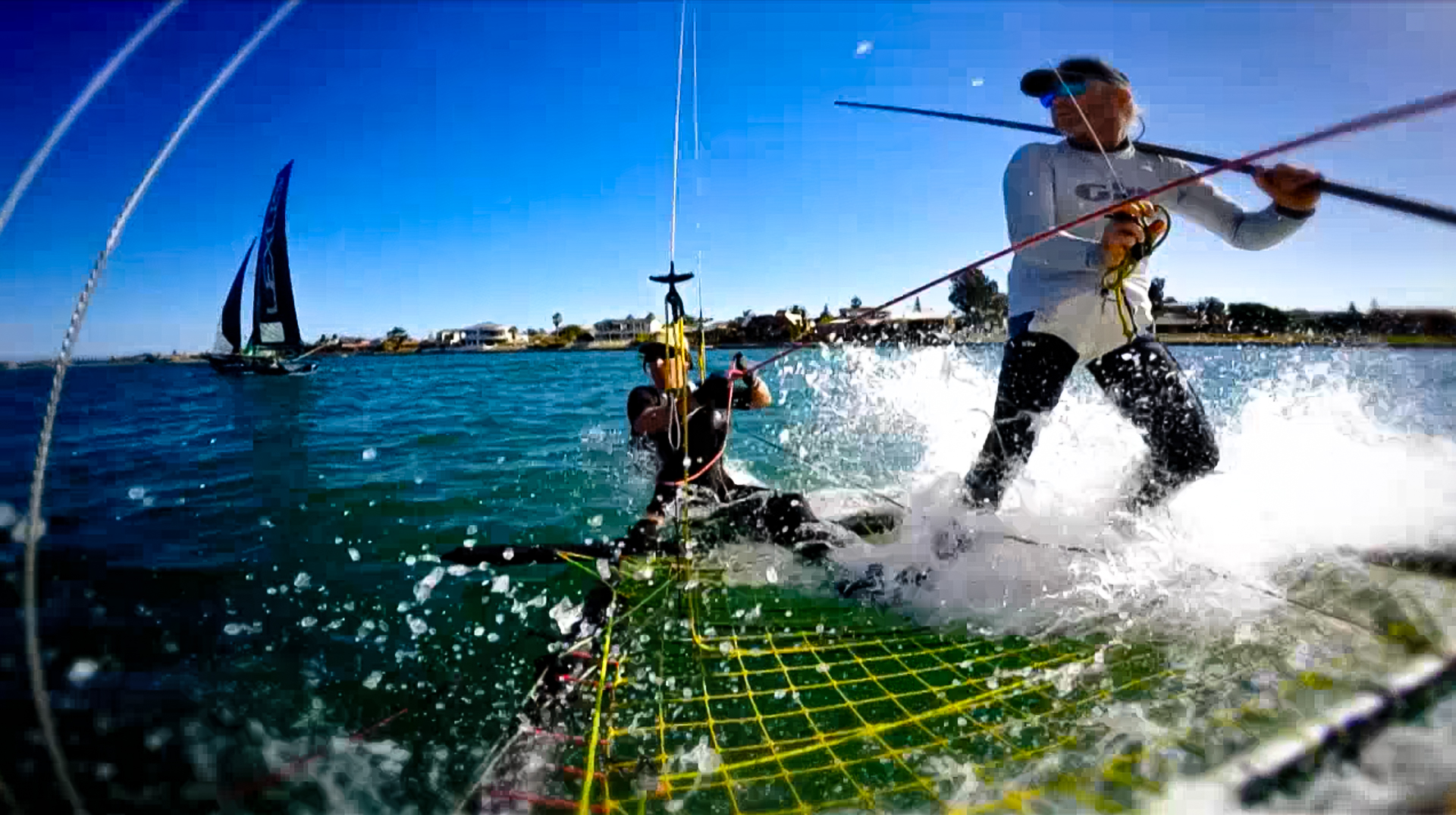 Rj Media 18ft Skiff Sailing
